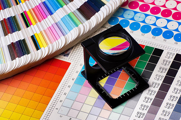Contrôle des couleurs en impression offset à l'imprimerie L'Imprim à Apt